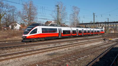 ÖBB 4024 020-1 Salzburg S-Bahn Bahnhof Freilassing Bombardier Talent