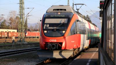 ÖBB 4023 004-7 Bahnhof Freilassing Bad Reichenhall S-Bahn