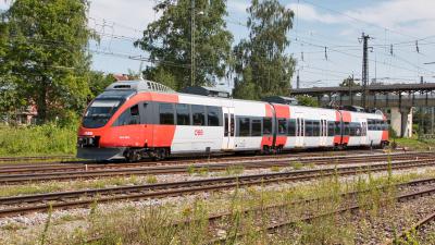 S-Bahn Salzburg ÖBB 4023 008-8 Freilassing Bombardier Talent