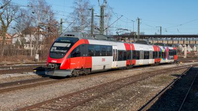 ÖBB 4023 003-9 Freilassing Bahnhof S-Bahn Salzburg