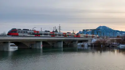 ÖBB S-Bahn Bombardier Talent Freilassing Salzburg Gaisberg