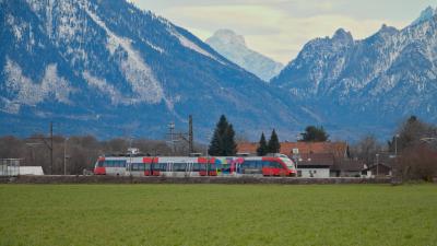 ÖBB S-Bahn Salzburg Haltestelle Freilassing Hofham 