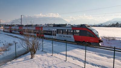 ÖBB 4024 007-9 Freilassing Hofham S-Bahn Regionalverkehr
