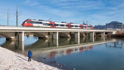 ÖBB 4024 006-1 Saalach-Brücke Freilassing Salzburg Gaisber