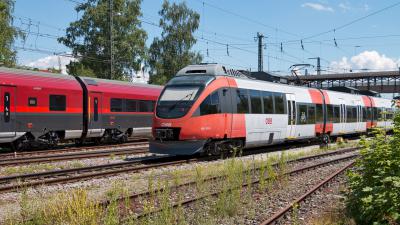ÖBB Fernverkehr Railjet Nahverkehr S--Bahn Bombardier Talent