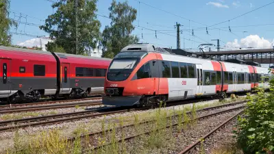 ÖBB Fernverkehr Railjet Nahverkehr S--Bahn Bombardier Talent