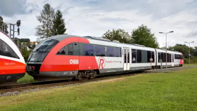Dieseltriebwagen SIEMENS Desiro Classic ÖBB 5022 043-1 in Bad Waltersdorf