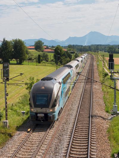 Westbahn STADLER KISS Doppelstocktriebzug Niederstrass