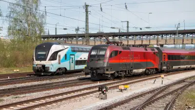 Westbahn ÖBB Railjet Konkurrenten Freilassing