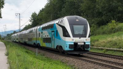 Westbahn Elektrotriebzug STADLER KISS Freilassing