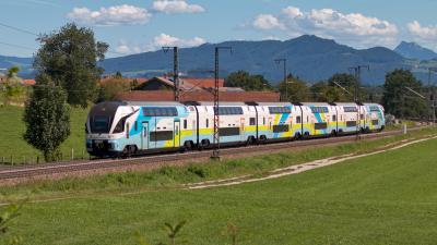 Doppelstockzug Triebzug Westbahn KISS Niedersrass