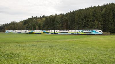 Westbahn Doppelstocktriebzug Elektrotriebzug Strass