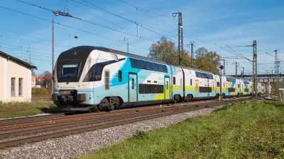 Westbahn Elektrotriebzug STADLER KISS Doppelstockzug Freilassing