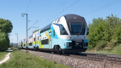 Westbahn Doppelstockzug Triebzug Elektrotriebzug Freilassing