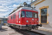 Turmtriebwagen TVT DB 701 065 der Lokschuppen-Freunde Freilassing am Lokschuppen