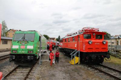 10 Jahre Lokwelt Freilassing Lokomotiven Dieselloks Elektroloks