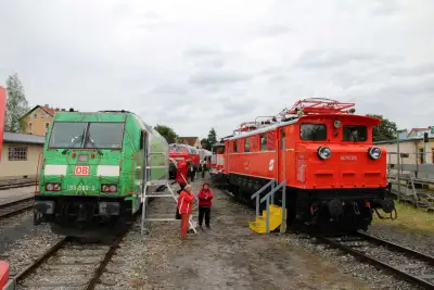 10 Jahre Lokwelt Freilassing Lokomotiven Dieselloks Elektroloks