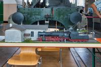 Dampflokomotiven-Diorama in der Lokwelt Freilassing