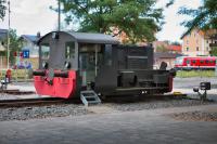 Rangierlokomotive Köf vor der Lokwelt Freilassing