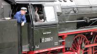 Dixie-Steam in der Lokwelt Freilassing 2015 - Dampflokführer
