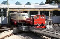 Drehscheibentag September 2015 in der Lokwelt Freilassing - Elektrolok BR 103, Rangierlokomotive