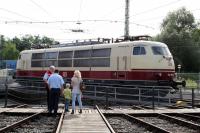 Drehscheibentag September 2015 in der Lokwelt Freilassing - Elektrolokomotive E 03