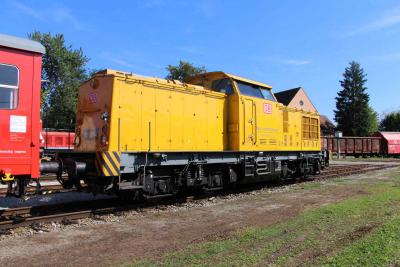 DB Netz Notfalltechnik Ausbildungszug Gefahrgut Freilassing Diesellok DB BR 203