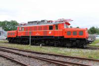 Eine Österreichische 1020 vor der Lokwelt Freilassing