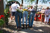 Blumen am Gartentag in der Lokwelt Freilassing