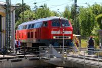 Lokwelt Freilassing Kindertag im Eisenbahn-Museum - BR 218 offen für Besucher