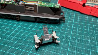 Roco Diesellokomotive V 90 BR 290 101-5 H0 Beleuchtung Licht Alufolie