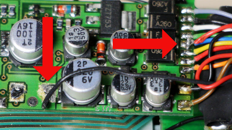 Puffer-Anschluss am ESU Loksound 2 Decoder DCC