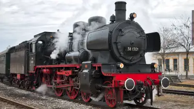 Dampflokomotive Baureihe 38 ÖGEG 38 1301 Lokwelt-Weihnacht 2016