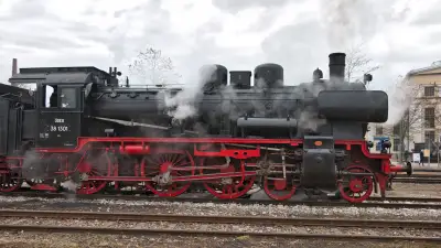 Dampflokomotive Baureihe 38 ÖGEG 38 1301 Lokwelt-Weihnacht 2016 Dampf