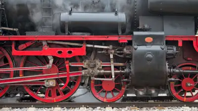 Dampflokomotive Baureihe 38 ÖGEG 38 1301 Lokwelt-Weihnacht 2016 Antrieb