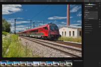 Eisenbahn-Fotos mit Luminar 4 bearbeiten