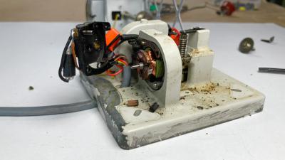 Märklin Drehkran 7051 Reparatur Motor Rotor Schild Kohlen