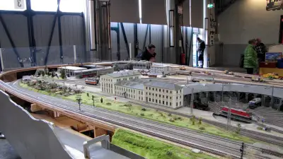 Modellbahn-Wochenende im Advent 2014 in der Lokwelt Freilassing - die Lokwelt in H0