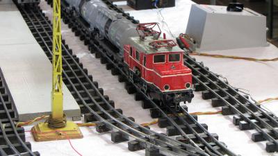 Modellbahn-Wochenende im Advent 2014 in der Lokwelt Freilassing hisotrische Modellbahn