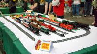 Modellbaumesse Ried 2022 - LEGO-Eisenbahn