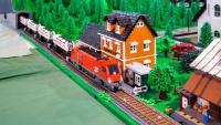 Modellbaumesse Ried 2022 - LEGO Eisenbahn
