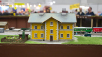 Modelleisenbahn Modulanlage Bahnhof Modellbaumesse Ried
