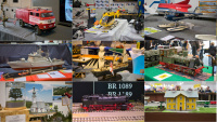 Modellbaumesse Ried 2025 Modellbahn RC Autos Flugzeuge Schiffe