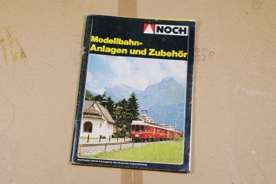 NOCH Modellbahn-Anlagen und Zubehör Katalog 1982