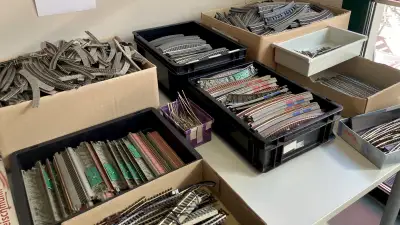 Roco Fleischmann Ostermarkt Schnäppchen Lose Gleise mit und ohne Bettung