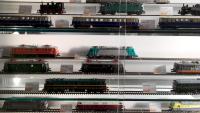 Roco Fleischmann Werkverkauf Modelleisenbahn GmbH Bergheim Modelle Vitrine