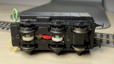 Unbekannter Dampflok-Kabinentender Antrieb H0 1:87