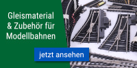 Gleismaterial und Zubehör für Modelleisenbahnen - neu, gebraucht, günstig