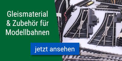 Gleismaterial und Zubehör für Modelleisenbahnen - neu, gebraucht, günstig