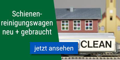 Schienenreinigungswagen Roco Clean Schleifwagen
